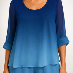 Obdulia · Conjunto degradado en azul - Raúl & Sara Madrid