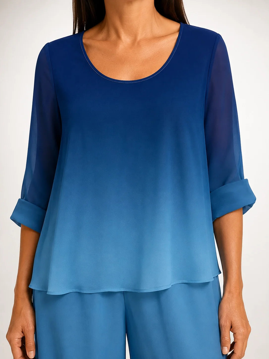 Obdulia · Conjunto degradado en azul - Raúl & Sara Madrid