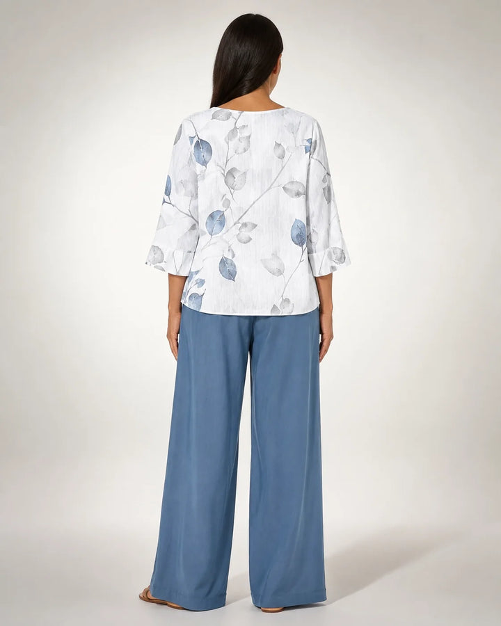 Filiberta™ | Navy Blue Floral Set