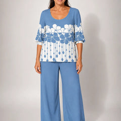 Rosenda · Conjunto Floral Azul - Raúl & Sara Madrid