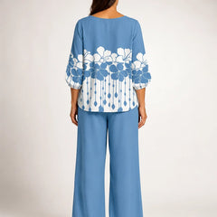Rosenda · Conjunto Floral Azul - Raúl & Sara Madrid
