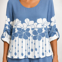 Rosenda · Conjunto Floral Azul - Raúl & Sara Madrid