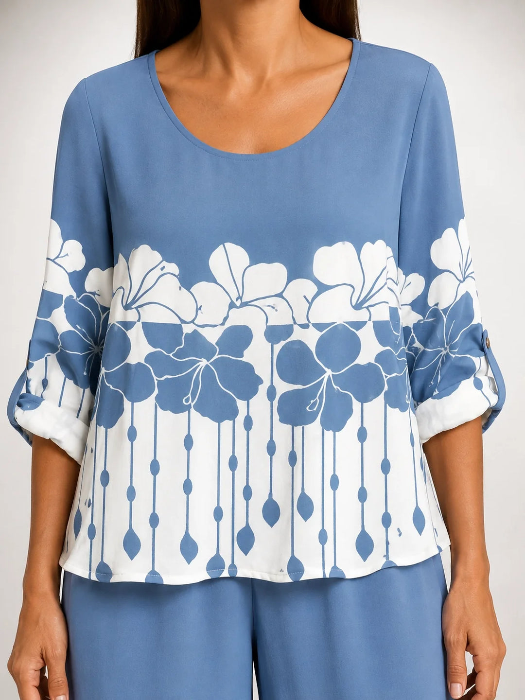 Rosenda™ | Blue Floral Set