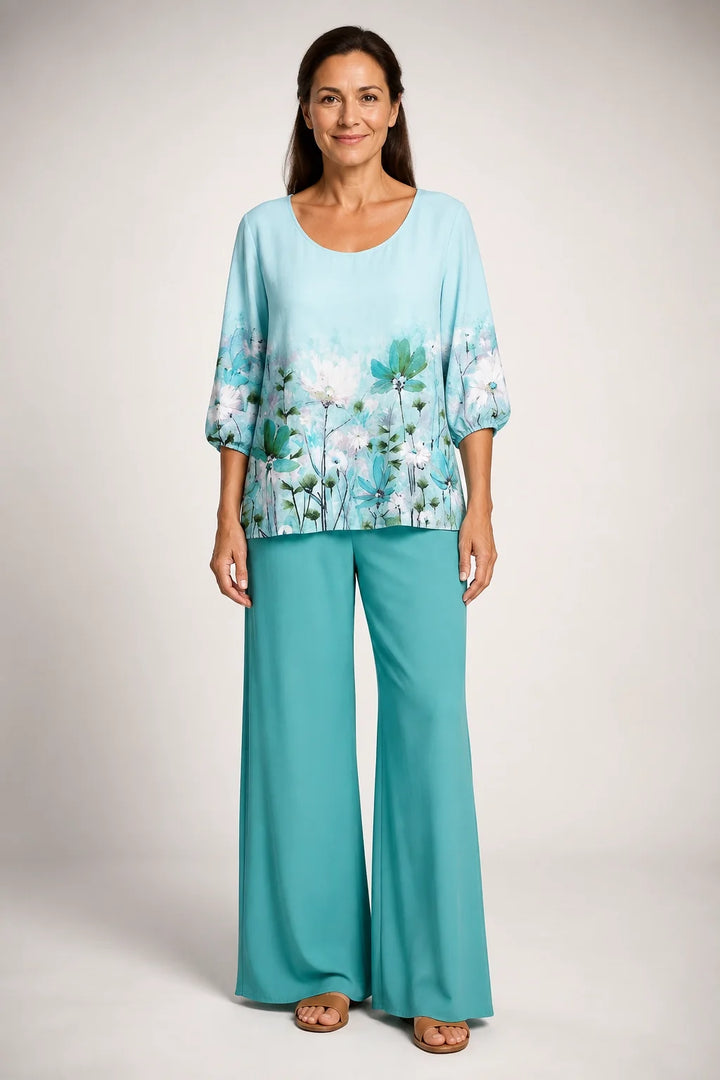 Domitila™ | Sage Green Floral Set