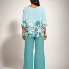 Domitila · Conjunto Floral Verde Salvia - Raúl & Sara Madrid