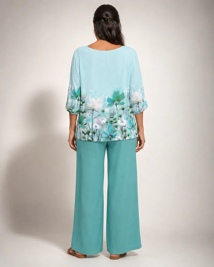 Domitila™ | Sage Green Floral Set