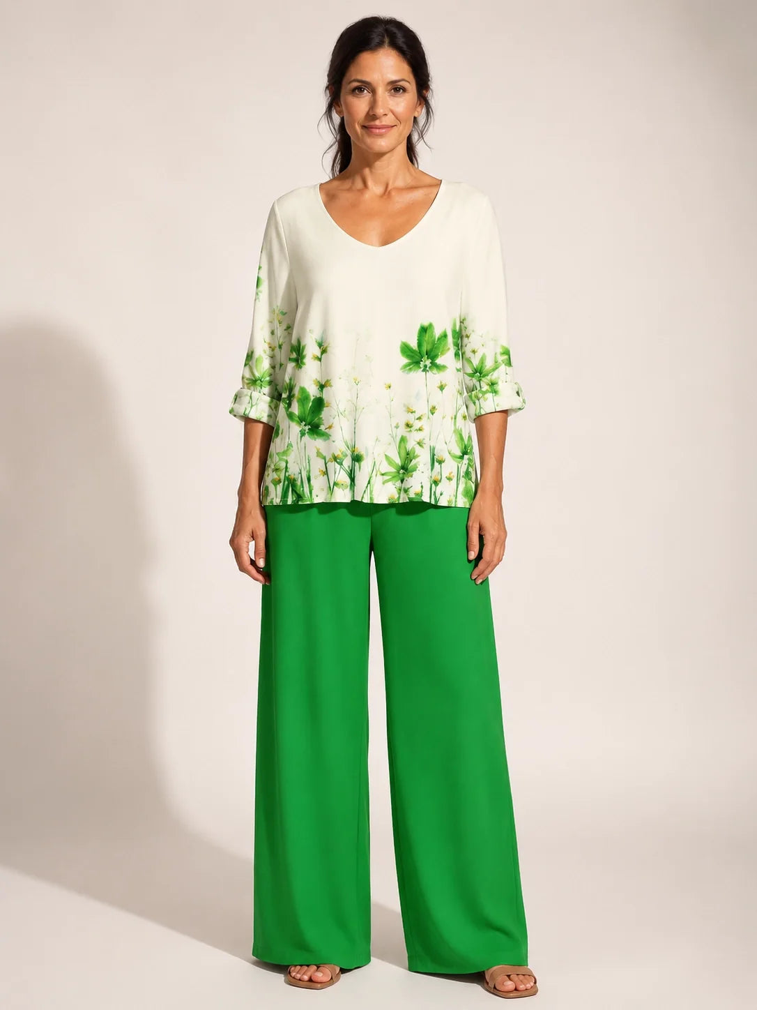 Casilda · Conjunto Floral Verde - Raúl & Sara Madrid