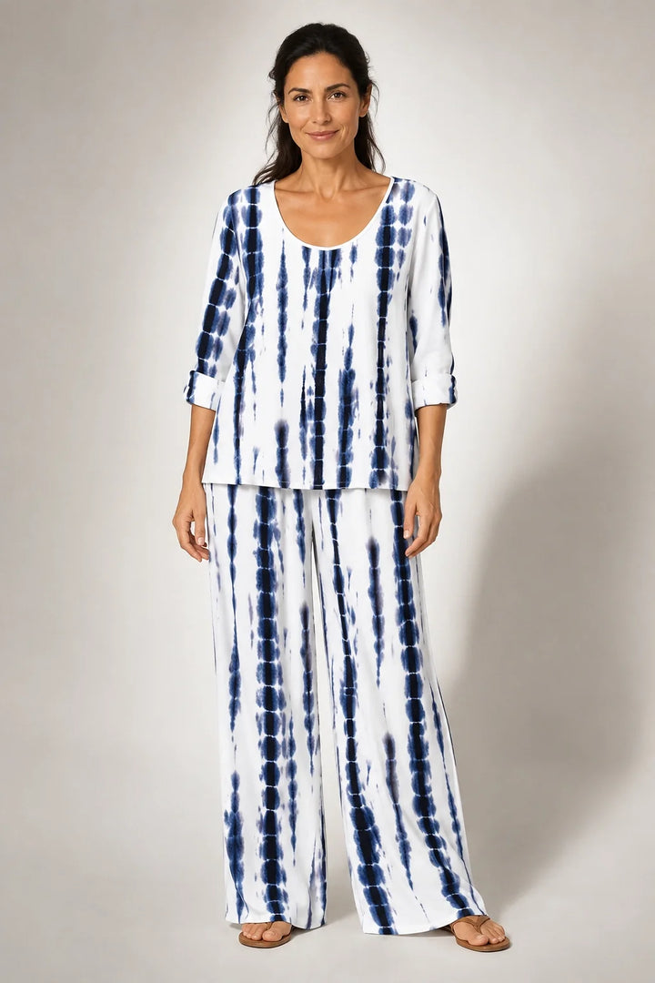 Bernarda™ | Conjunto de Rayas Blancas