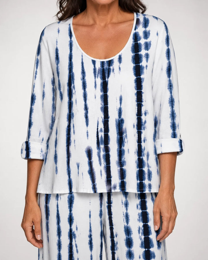 Bernarda™ | Conjunto de Rayas Blancas