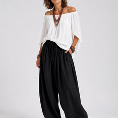 Isabela · Conjunto Boho de Hombros al Descubierto - Raúl & Sara Madrid
