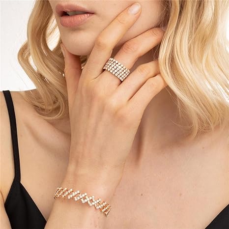 Diana - Anillo y Pulsera en Oro