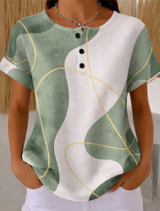 Daniela · Camisa Casual con Diseño de Bloques de Color - Raúl & Sara Madrid