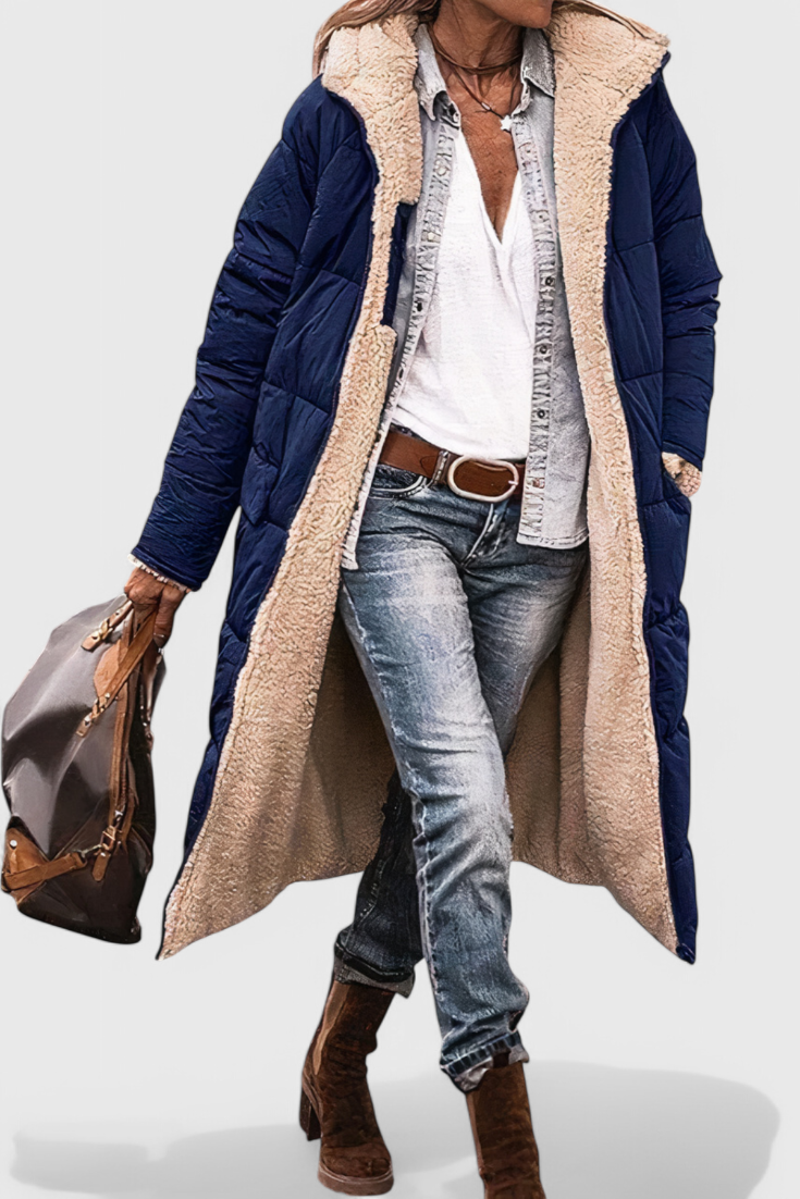 Blanca | Abrigo Acolchado Suave para Máxima Comodidad