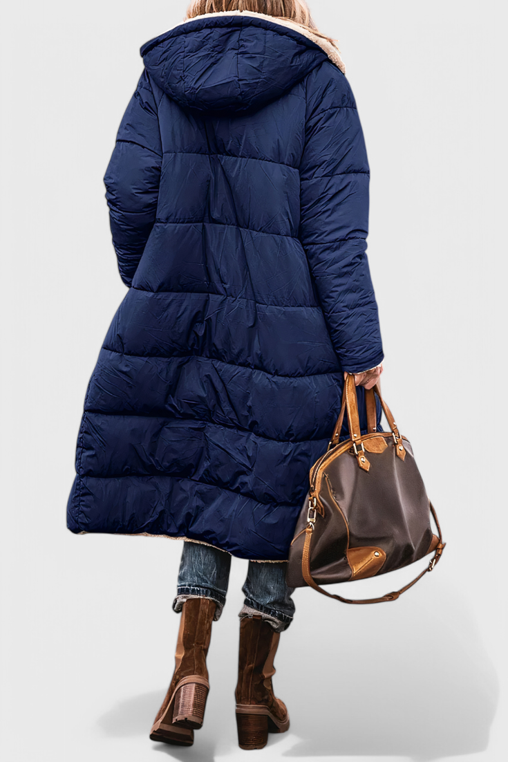 Blanca | Abrigo Acolchado Suave para Máxima Comodidad