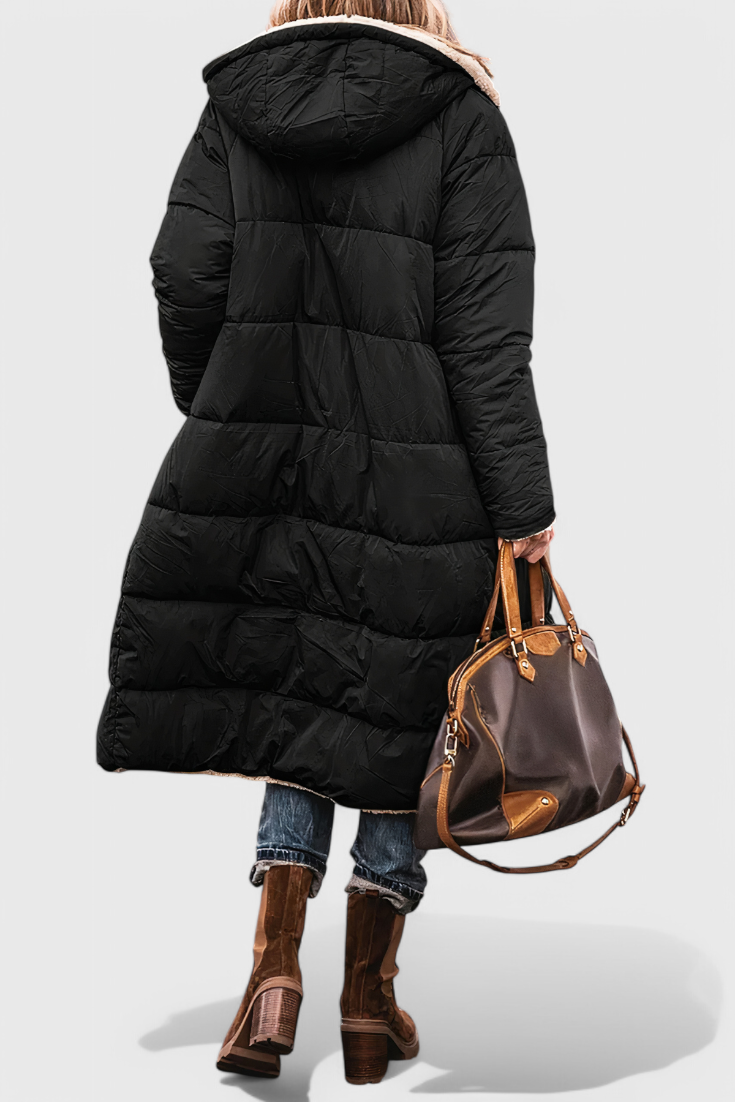 Blanca | Abrigo Acolchado Suave para Máxima Comodidad
