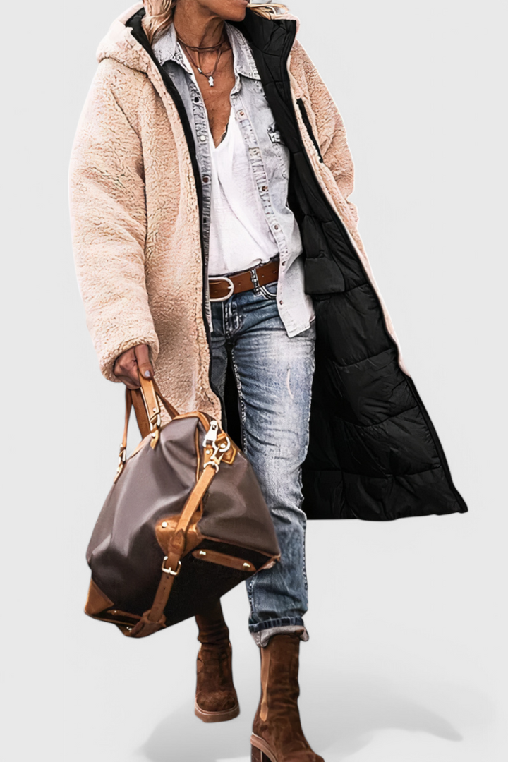 Blanca | Abrigo Acolchado Suave para Máxima Comodidad