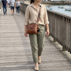 Bolso tipo satchel + muñeco arion de regalo - Raúl & Sara Madrid