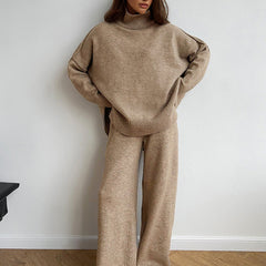 Amy · Conjunto de punto con cuello alto