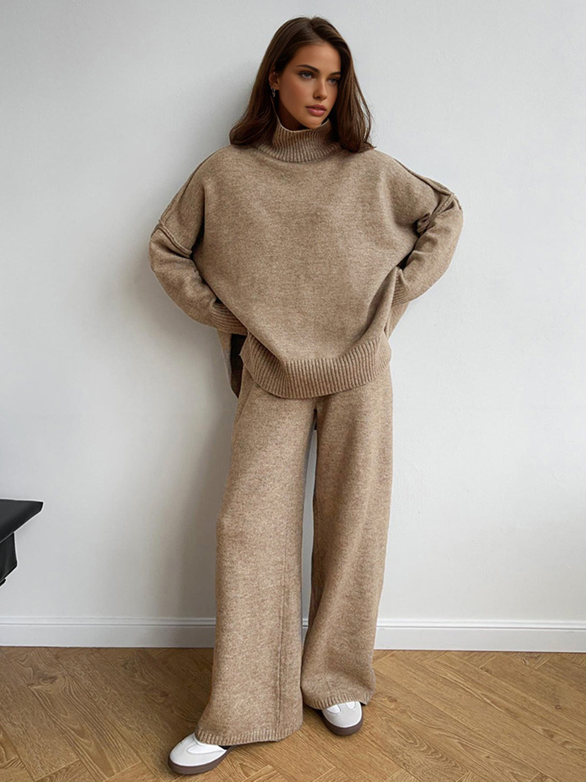 Amy · Conjunto de punto con cuello alto