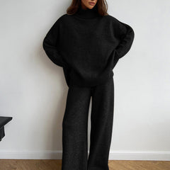Amy · Conjunto de punto con cuello alto