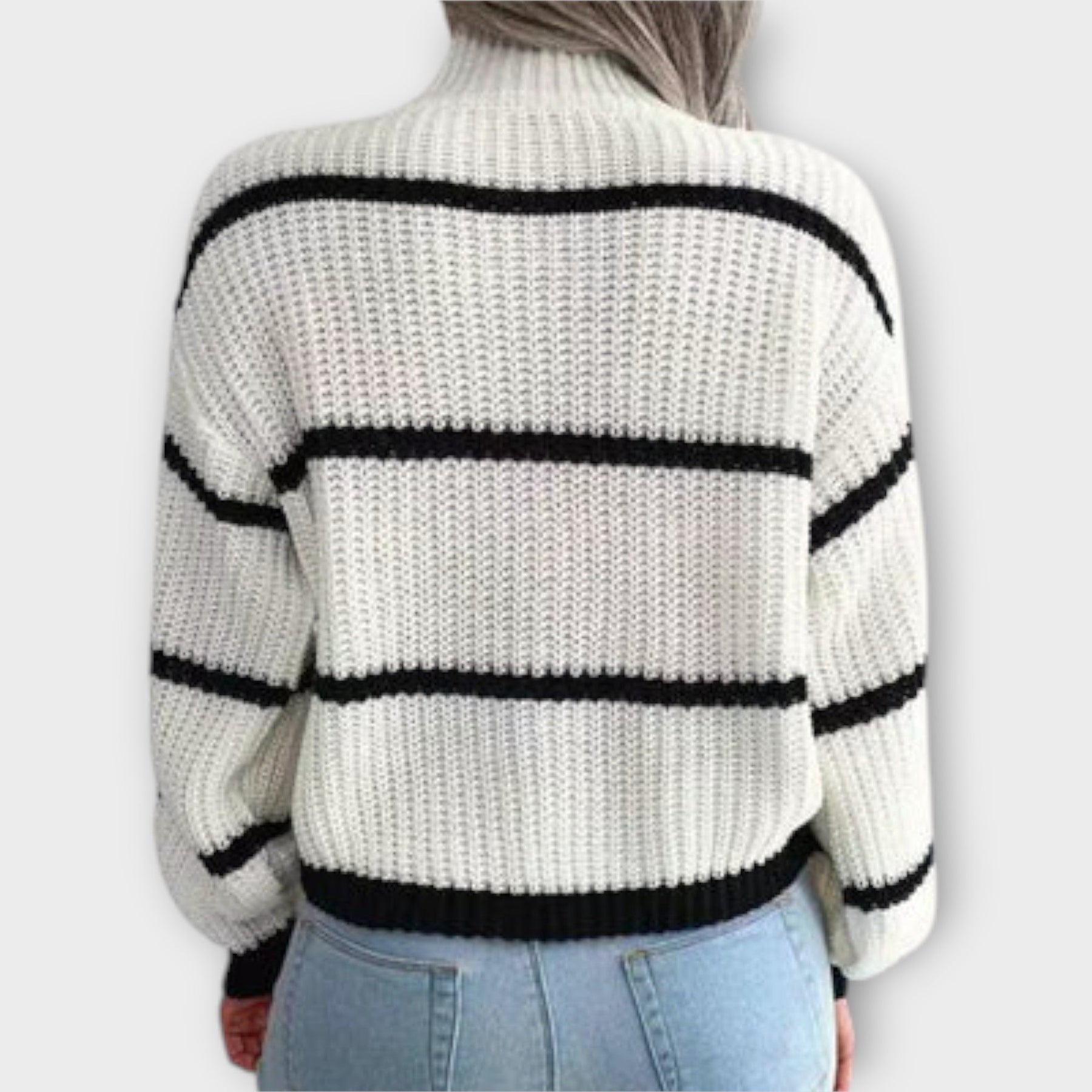 Chavala · Jersey de Cuello Alto a Rayas - Raúl & Sara Madrid
