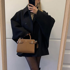Lainey · Abrigo oversize de lana