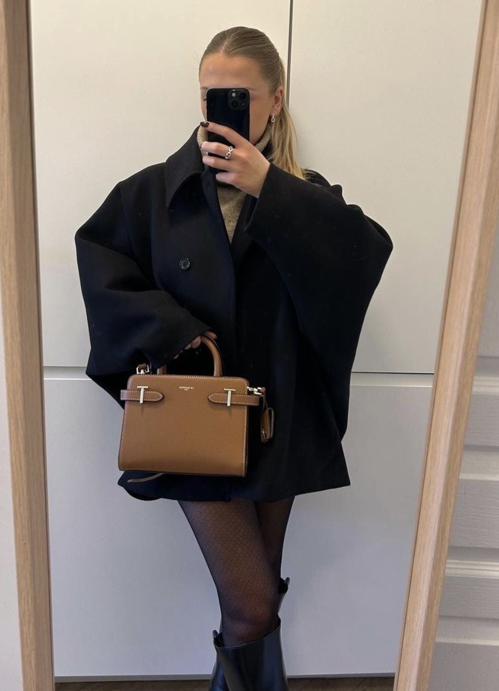 Lainey · Abrigo oversize de lana