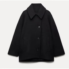 Lainey · Abrigo oversize de lana