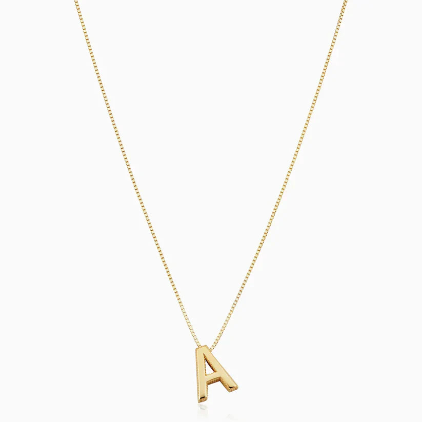 Collar Personalizado con Iniciales de Amor
