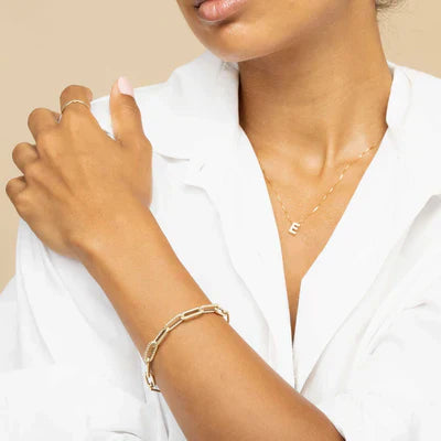 Collar Personalizado con Iniciales de Amor