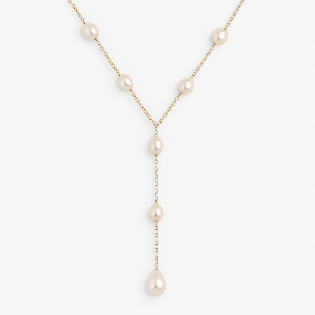 Marie – collar dorado con mini colgante luminoso - Raúl & Sara Madrid