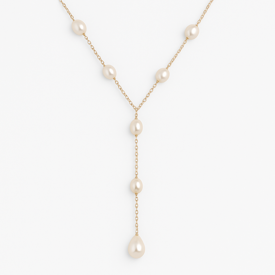 Marie – collar dorado con mini colgante luminoso - Raúl & Sara Madrid