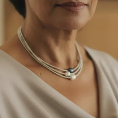 Collar de Perlas Naturales Elegantes - Raúl & Sara Madrid