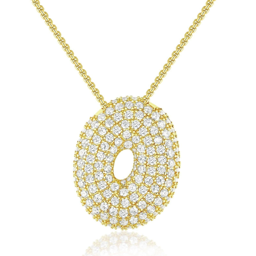 Frieda – Cadena dorada con colgante natural
