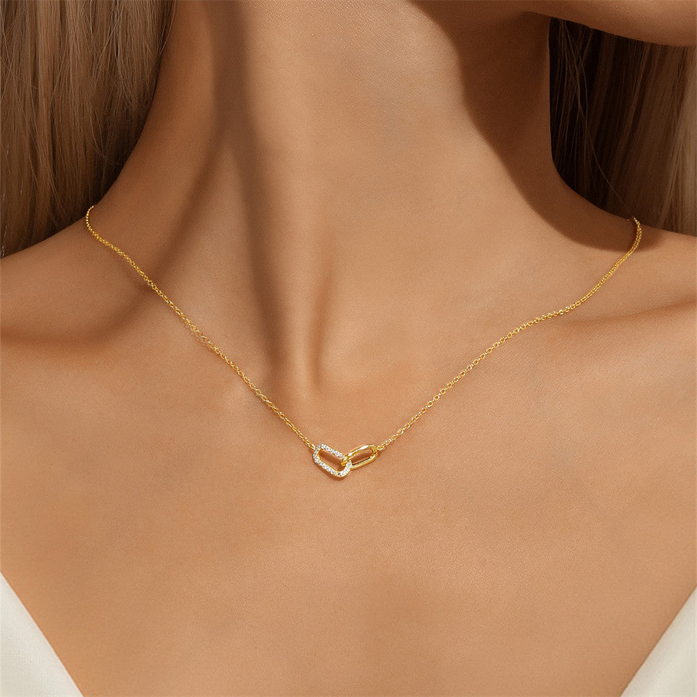 Collar de plata delicado con pequeño colgante circular - Raúl & Sara Madrid