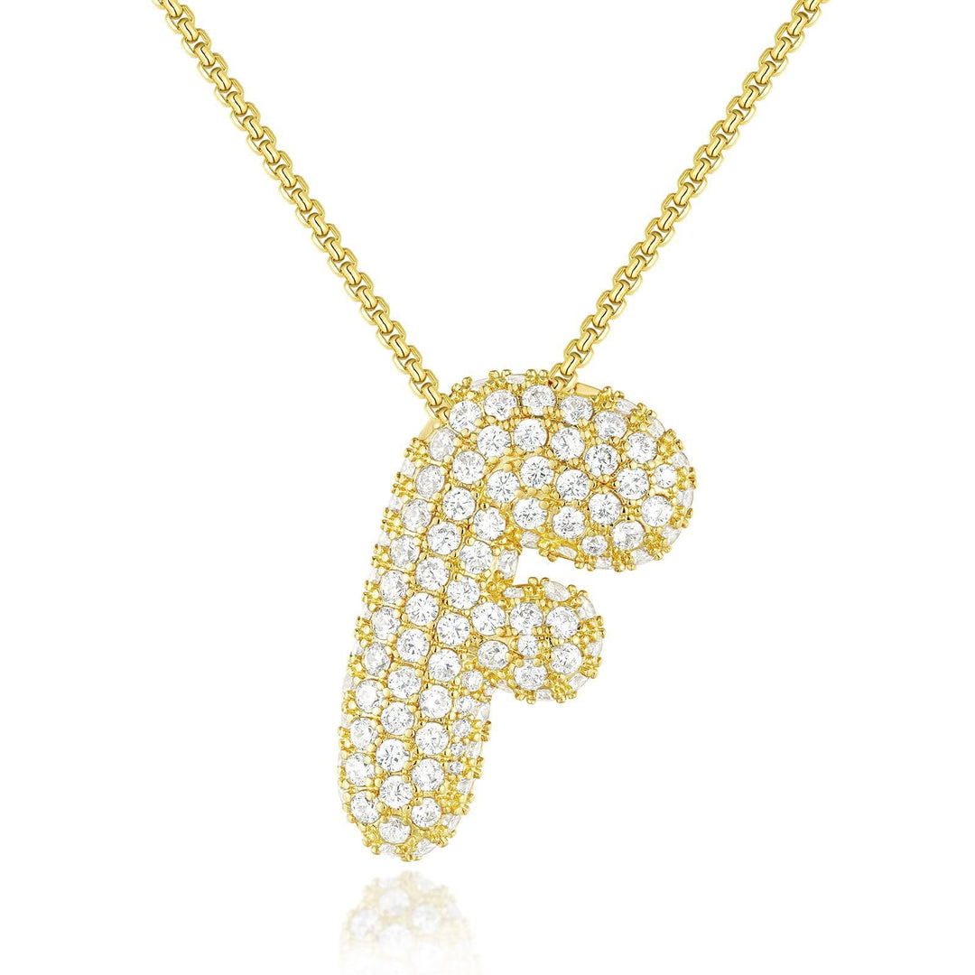 Frieda – Cadena de oro con colgante natural