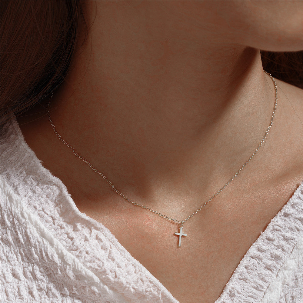 Collar doble de plata con colgante - Raúl & Sara Madrid