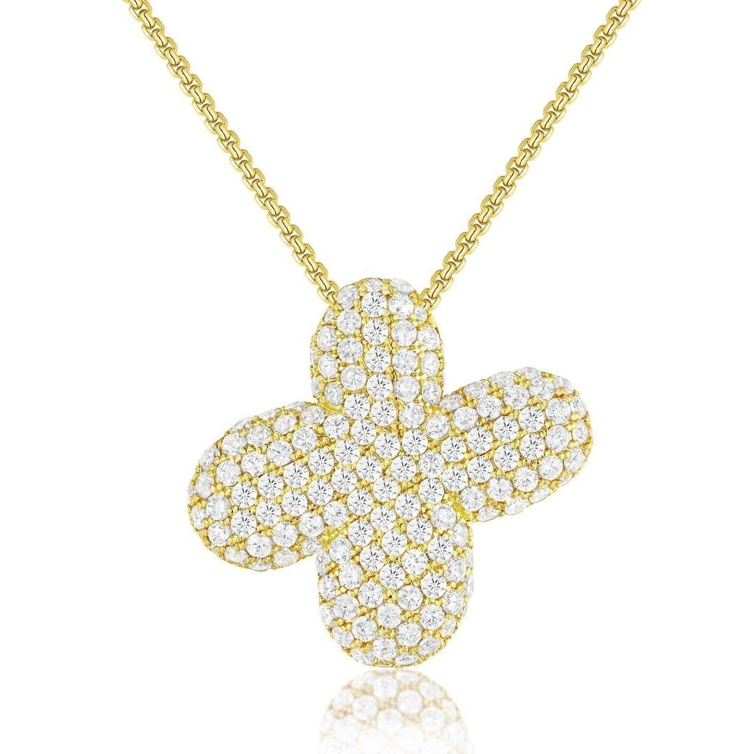 Frieda – Cadena de oro con colgante natural