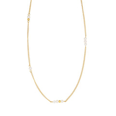 Collar delgado dorado en estilo clásico - Raúl & Sara Madrid