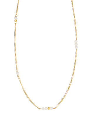 Collar delgado dorado en estilo clásico - Raúl & Sara Madrid