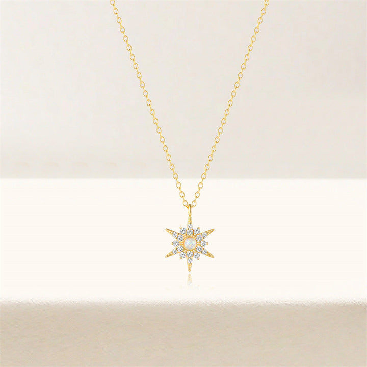 Amélie – Collar de plata delicado con colgante circular