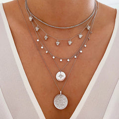Collar de plata multinivel - Raúl & Sara Madrid
