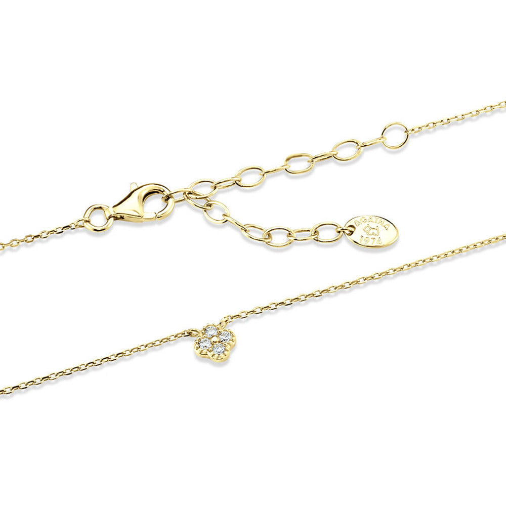 Collar de plata minimalista con colgante - Raúl & Sara Madrid