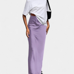 Falda Maxi Utility Fable con Diseño Liso y Acabado Elegante - Raúl & Sara Madrid