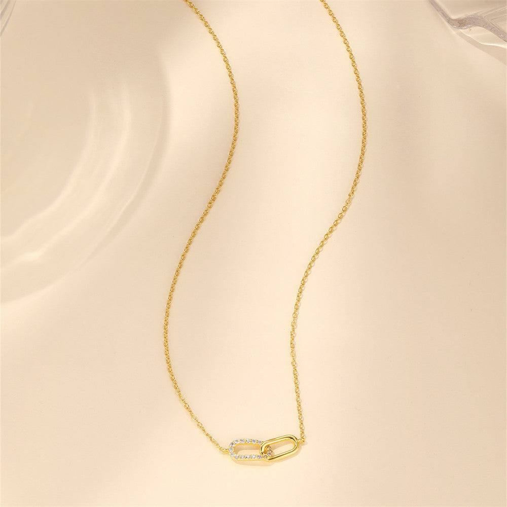 Collar de plata delicado con pequeño colgante circular - Raúl & Sara Madrid