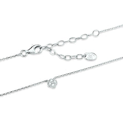 Collar de plata minimalista con colgante - Raúl & Sara Madrid