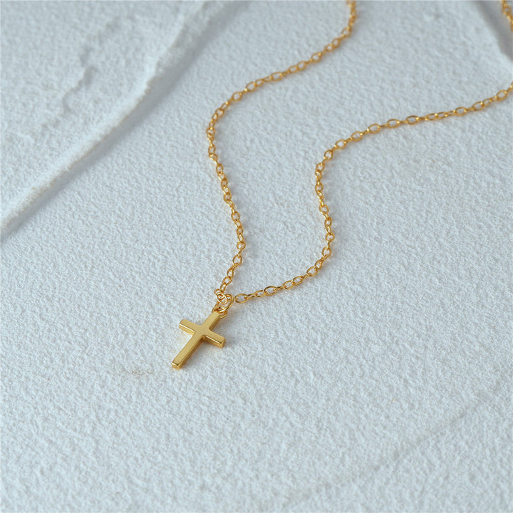 Elena – Collana doppia in argento con ciondolo
