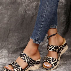 Sandalias leopardo - Raúl & Sara Madrid