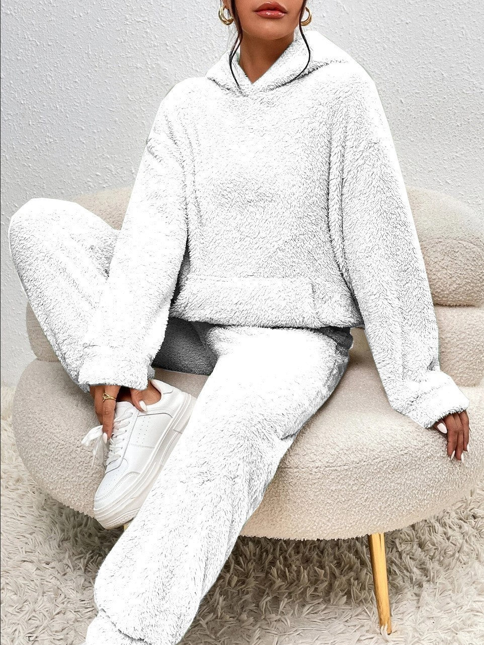 Lillie · Conjunto de forro polar con capucha