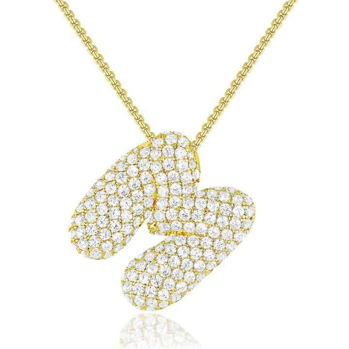 Frieda – Cadena de oro con colgante natural